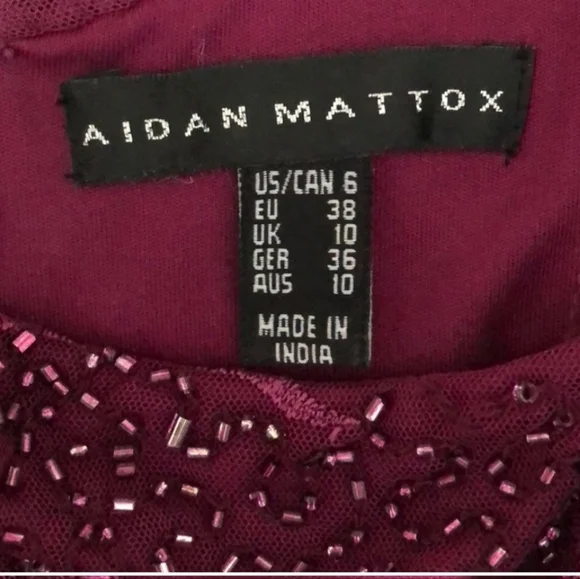 Aidan Mattox cocktail dress - Picture 6 of 10